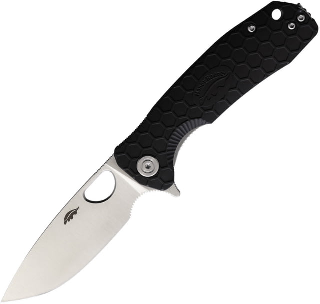 Honey Badger Knives Medium Linerlock Black Folding Knife - Honey Badger Knives