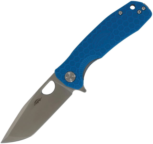 Honey Badger Knives Medium Linerlock Tanto Blu - Honey Badger Knives