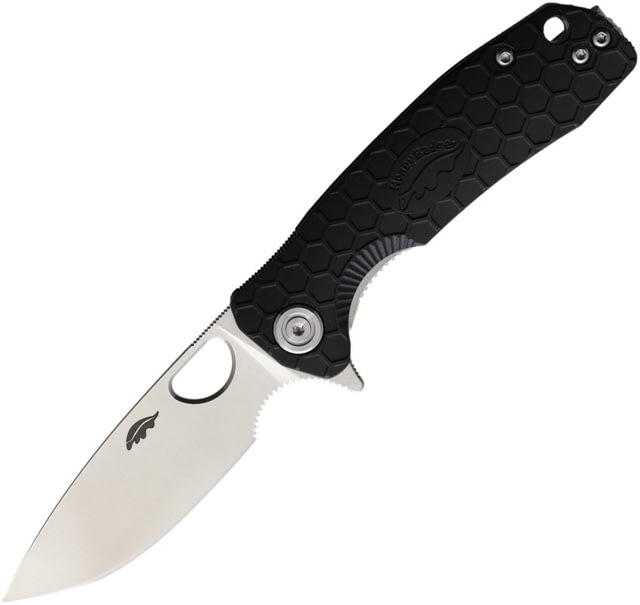 Honey Badger Knives Small Linerlock Black Folding Knife - Honey Badger Knives