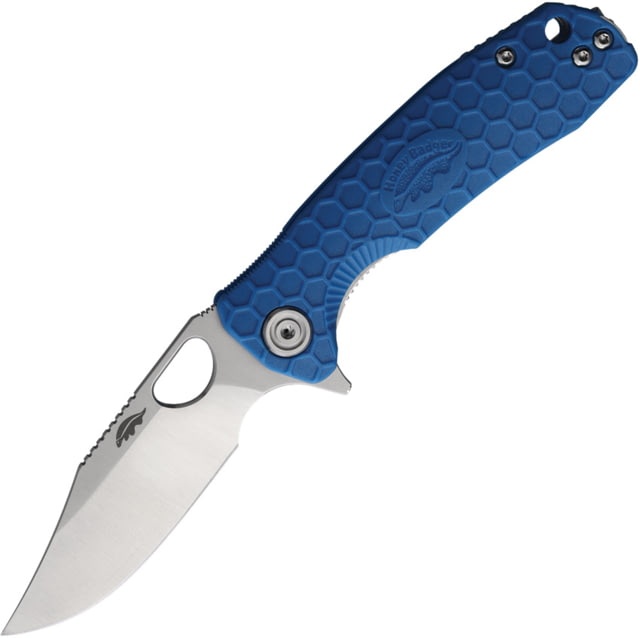 Honey Badger Knives Small Linerlock Clip Blue - Honey Badger Knives