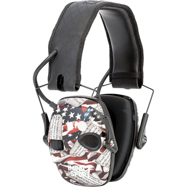 Honeywell IMPACT SPORT BLUETOOTH 2ND AMENDMENT BLK/DIAMOND PATTERN HB MED/LG - Honeywell