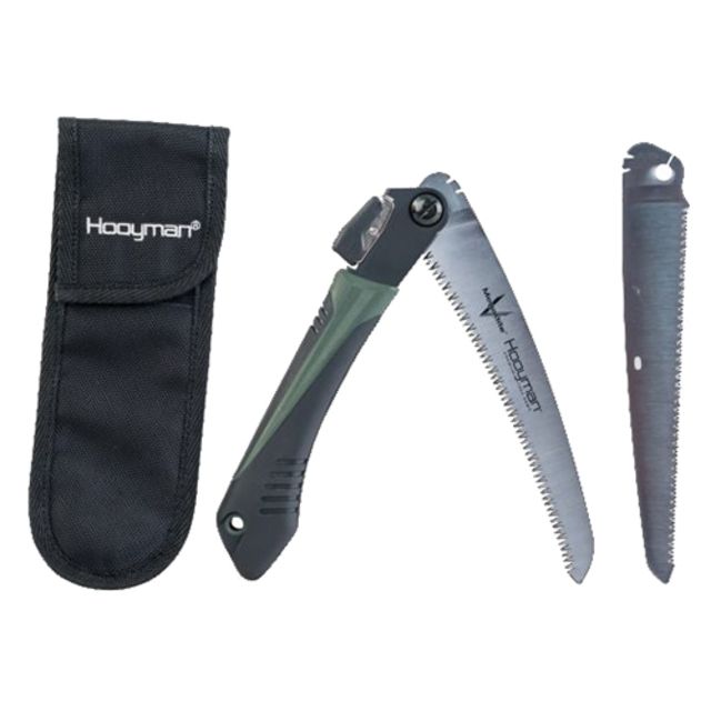 Hooyman Saws Megabite Hunters Combo W/ Bone/Wood Handsaw Black/Green