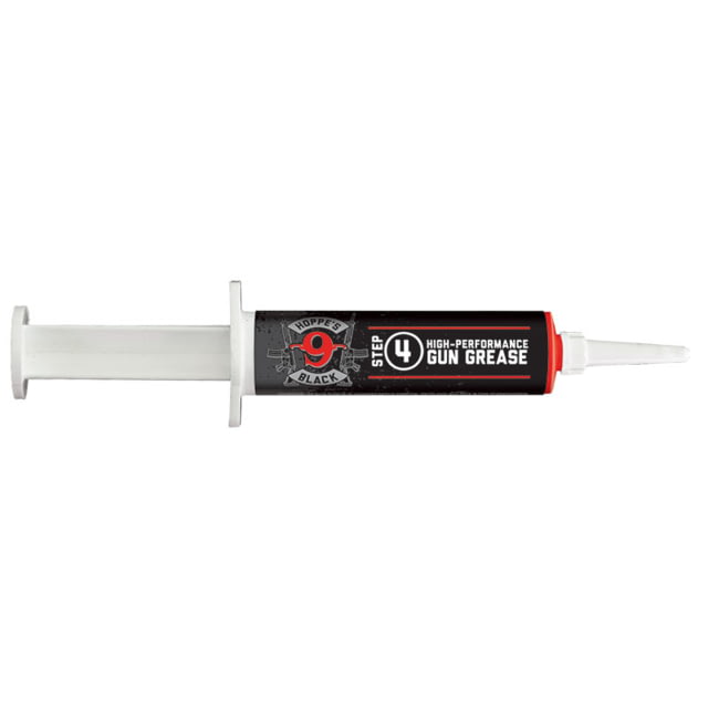 Hoppe's 9 12 CC Black Grease Syringe Black