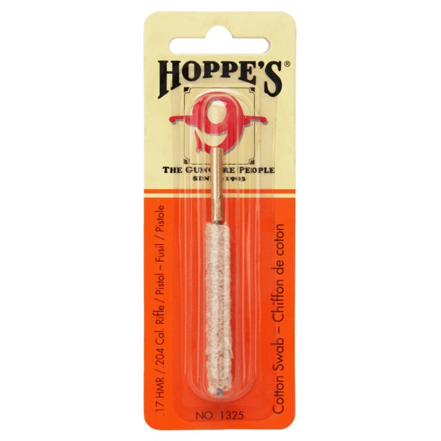 Hoppe's 9 Cleaning Swab 17 HMR .204 Caliber Rifle