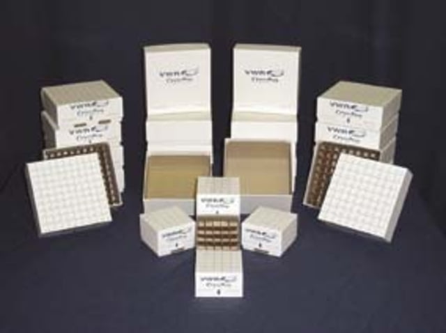 CryoPro Storage Boxes and Dividers Fiberboard Dividers 64-Cell