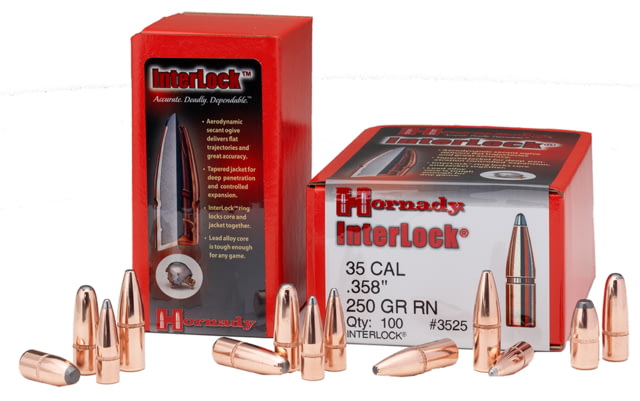 Hornady InterLock Rifle Bullets 30 Caliber .308 150 Grain Spire Point