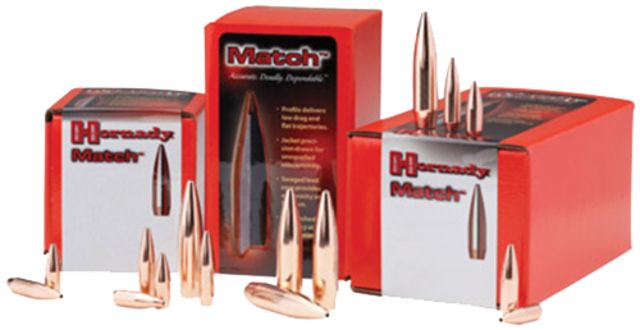 Hornady Match 6mm .243 105 GR Boat Tail Hollow Point Match 500 Box