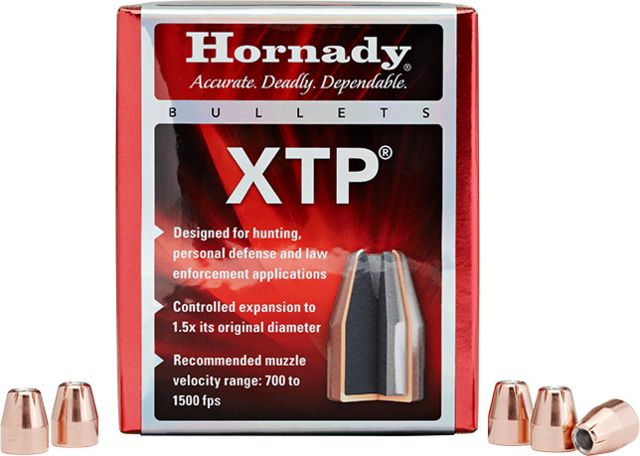 USED Hornady XTP Pistol Bullets 38 Caliber .357 158 Grain Hollow Point EDEMO1 Used Condition Like New - Hornady