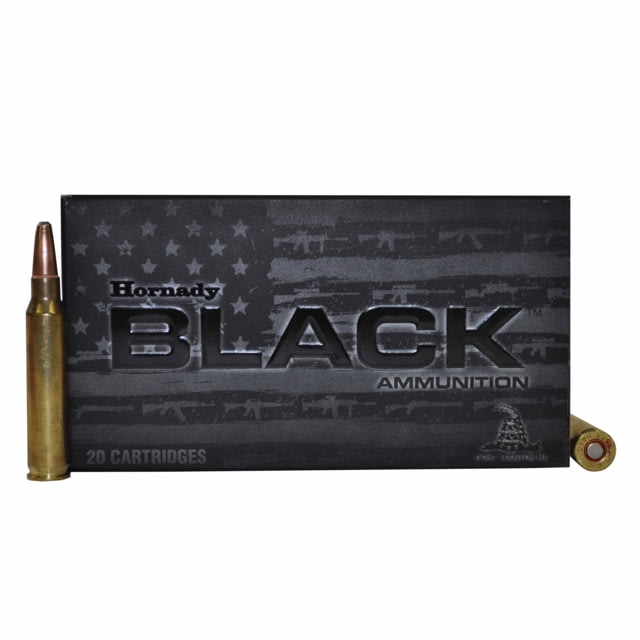 Hornady BLACK 5.56x45mm NATO 75 Grain InterLock HD SBR Brass Cased Centerfire Rifle Ammo 20 Rounds nady BLACK 5.56x45mm NATO 75 Grain InterLock HD SBR Brass Cased Centerfire Rifle 20 Rounds Ammo