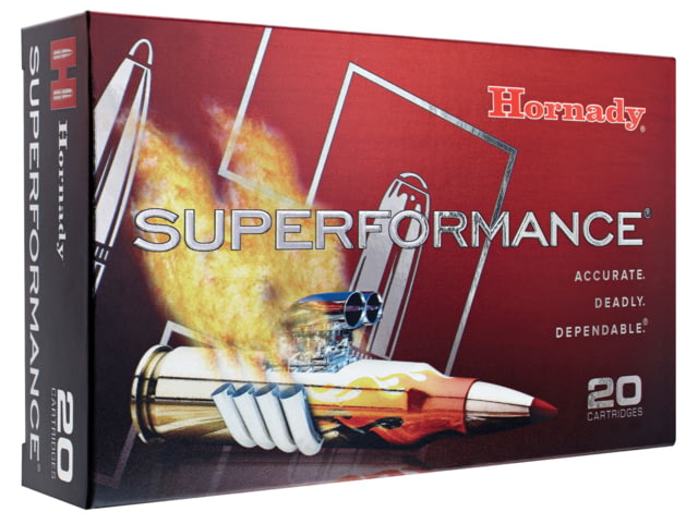 Hornady Superformance .338 Ruger Compact Magnum 225 grain Super Shock Tip Brass Cased Centerfire Rifle Ammo 20 Rounds