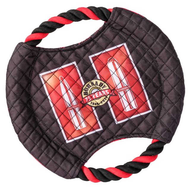 Hornady Frisbee Dog Toy Black/Red - Hornady