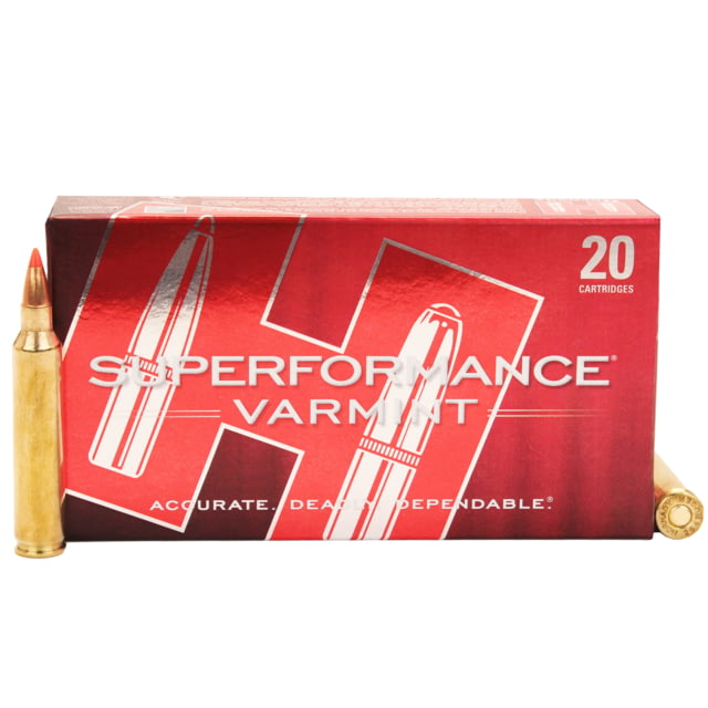 nady Superformance .204 Ruger 32 Grain V-MAX Brass Cased Centerfire Rifle 20 Rounds Ammo
