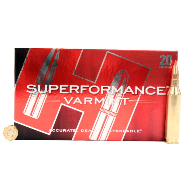 nady Superformance .243 Winchester 75 Grain V-MAX Brass Cased Centerfire Rifle 20 Rounds Ammo