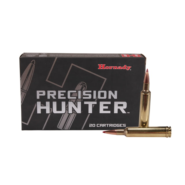 Hornady Precision Hunter .257 Weatherby Magnum 110 grain Extremely Low Drag - eXpanding Brass Cased Centerfire Rifle Ammo 20 Rounds