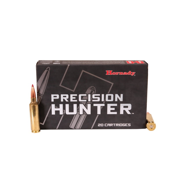 Hornady Precision Hunter .270 Winchester Short Magnum 145 Grain Extremely Low Drag Ammo - EXpanding Brass Cased Centerfire Rifle Ammo 20 Rounds EXpanding Brass Cased Centerfire Rifle 20 Rounds Ammo