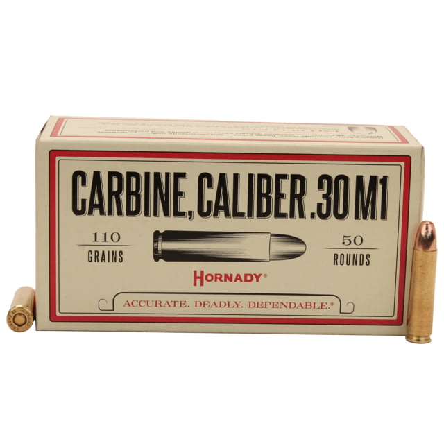 Hornady Ammo 30 Carbine 110gr Fmj 50/50 - Hornady