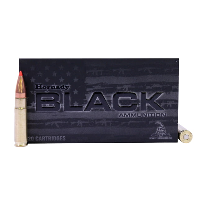 nady BLACK .300 AAC Blackout 110 Grain V-MAX Brass Cased Centerfire Rifle 20 Rounds Ammo