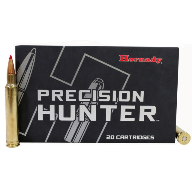 Hornady Precision Hunter .300 Weatherby Magnum 200 grain Extremely Low Drag - eXpanding Brass Cased Centerfire Rifle Ammo 20 Rounds