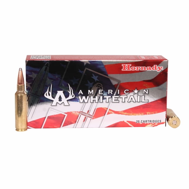 Hornady American Whitetail .300 Winchester Short Magnum 165 grain InterLock SP Brass Cased Centerfire Rifle Ammo 20 Rounds