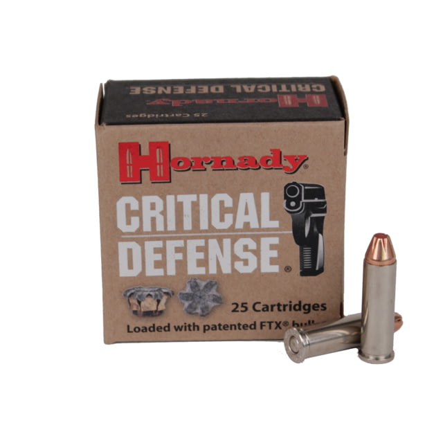nady Critical Defense .32 H&R Magnum 80 Grain Flex Tip EXpanding Brass Cased Centerfire Pistol 25 Rounds Ammo