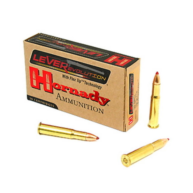 Hornady LEVERevolution .32 Winchester Special 165 grain Flex Tip eXpanding Brass Cased Centerfire Rifle Ammo 20 Rounds