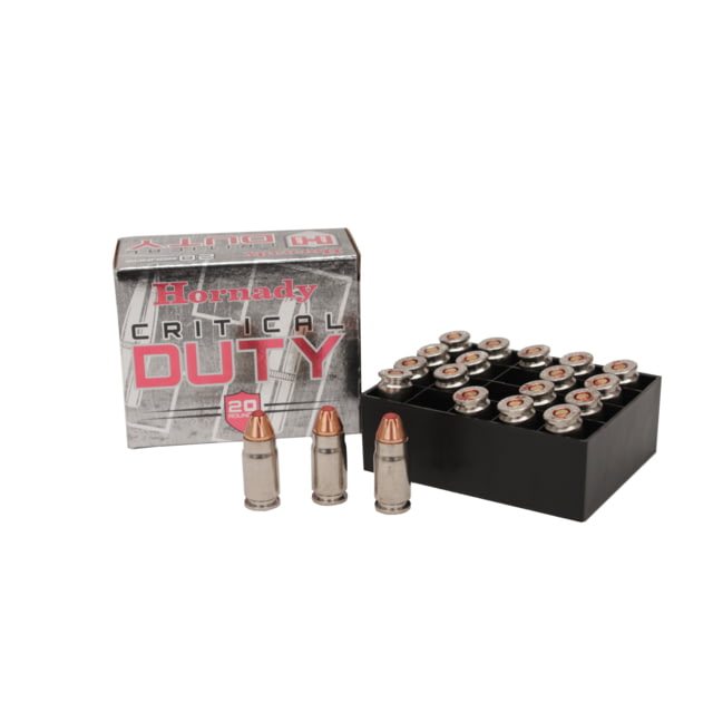 nady Critical Duty .357 SIG 135 Grain FlexLock Brass Cased Centerfire Pistol 20 Rounds Ammo