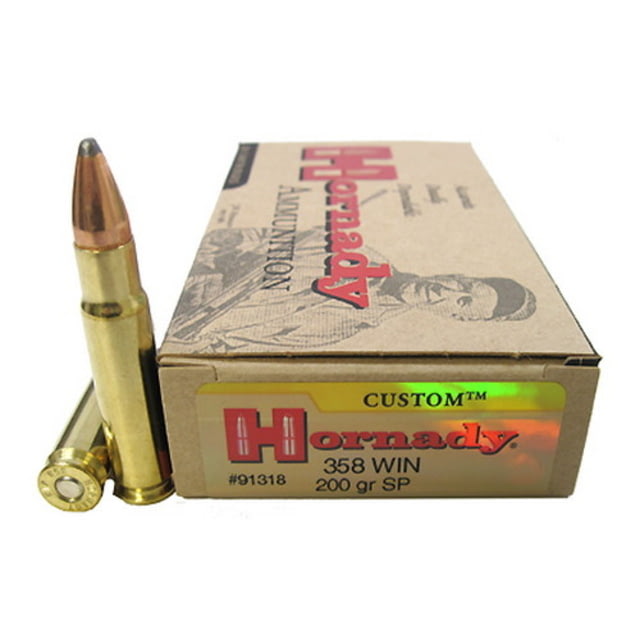 nady Superformance .358 Winchester 200 Grain InterLock SP Brass Cased Centerfire Rifle 20 Rounds Ammo