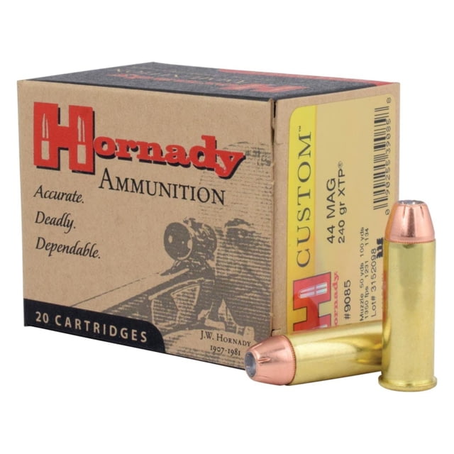 nady Custom .44 Magnum 240 Grain EXtreme Terminal Performance Brass Cased Centerfire Pistol 20 Rounds Ammo
