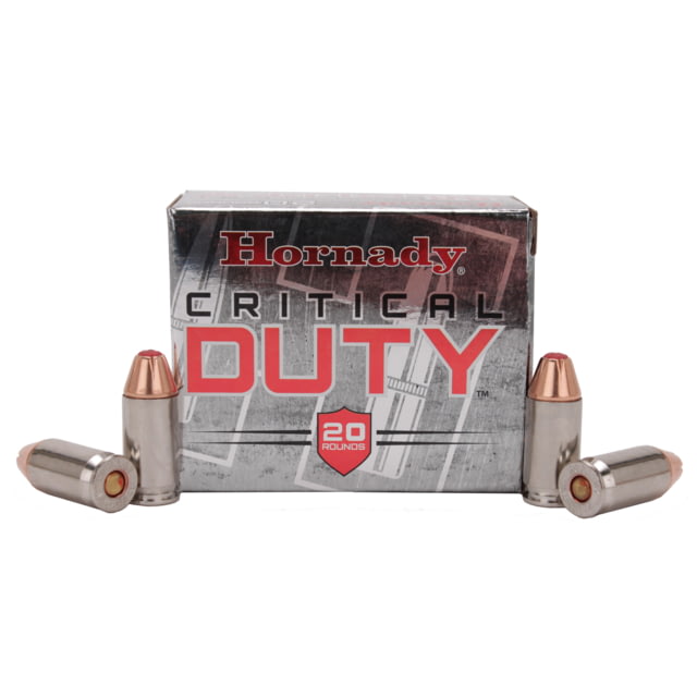 nady Critical Duty .45 ACP P 220 Grain Jacketed Hollow Point Nickel Plated Brass Cased FlexLock Centerfire Pistol 20 Rounds Ammo