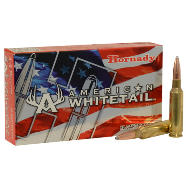 nady American Whitetail 6.5mm Creedmoor 129 Grain InterLock SP Brass Cased Centerfire Rifle 20 Rounds Ammo