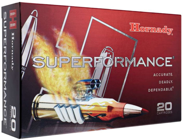 Hornady Superformance .223 Remington 55 Grain Copper Solid CX Brass Cased Centerfire Rifle Ammunition 20 Rounds - Hornady