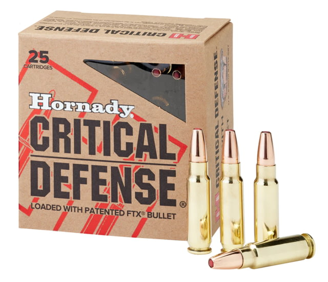 nady Critical Defense 5.7x28mm 40 Grain FTX Centrefire Rifle 25 Rounds 25RD Ammo