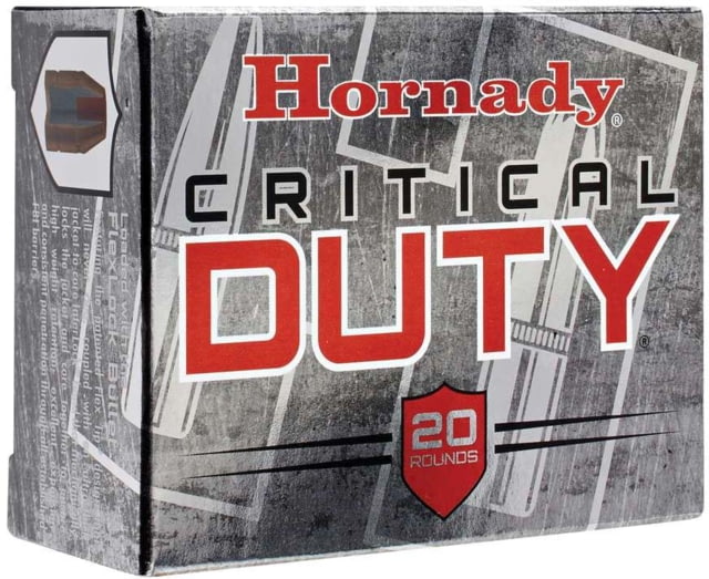 nady Critical Duty .357 Magnum 135 Grain FlexLock Brass Cased Centerfire Pistol 25 Rounds Ammo