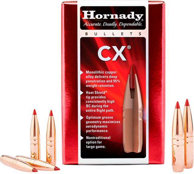 Hornady CX Rifle Bullets 30 Caliber 150 grain .308