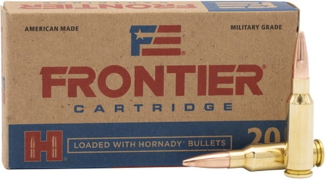 nady Frontier 6.5mm Grendel 123 Grain Full Metal Jacket Brass Cased Centerfire Rifle 20 Rounds Ammo