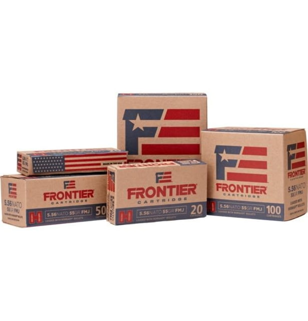 nady Frontier NATO Rifle 5.56mm 75 Gr BTHP-MATCH 500/ct Case Ammo