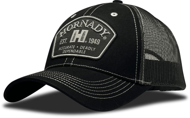 Hornady Gear Black Trucker Hornady Patch - Hornady
