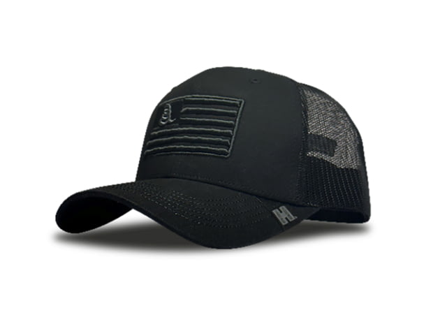 Hornady Gear Trucker - Men's Black Gadsden Flag