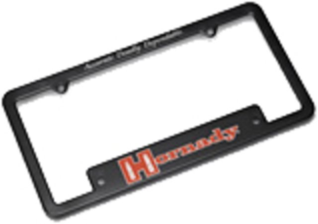 Hornady License Plate Cover Black 0 - Hornady