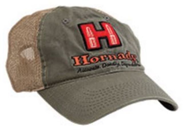 Hornady Logo Cotton CapOD Green/Tan