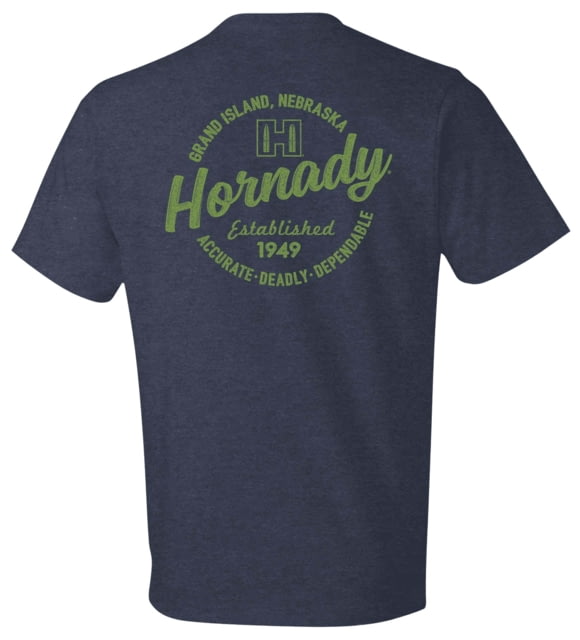Hornady Logo Stamp T-Shirt - Men's Indigo Medium