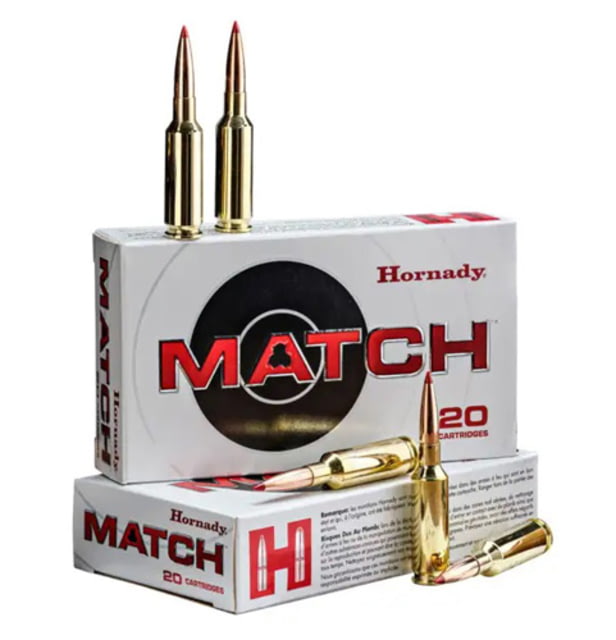 Hornady Match 6mm GT 109 Grain ELD-M Rifle Ammo 20 Rounds nady Match 6mm GT 109 Grain ELD-M Rifle 20 Rounds Ammo