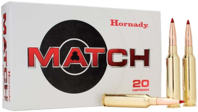 Hornady Match 7MMPRC 180 Grain ELD Brass Riffle Ammo 20 Rounds