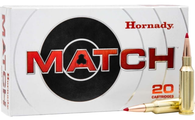 nady Match .224 Valkyrie 88 Grain Extremely Low Drag Match Brass Cased Centerfire Rifle 20 Rounds Ammo