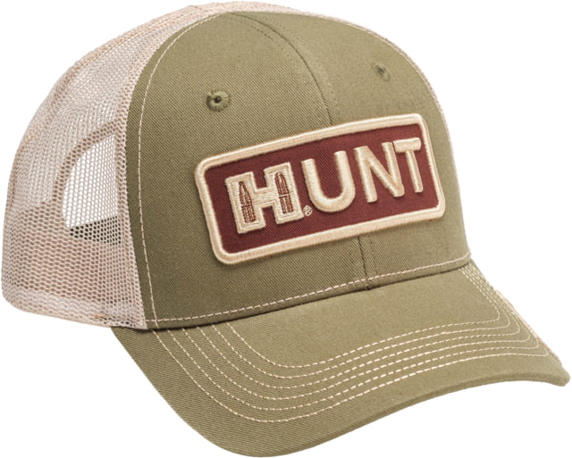 Hornady Mesh Hat - Men's Green/Tan Green & Tan