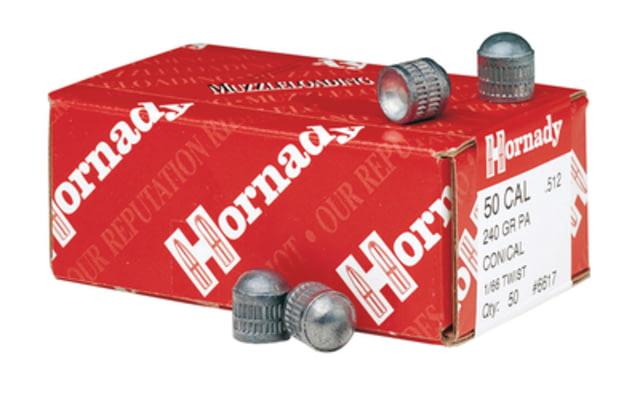 Hornady Pennsylvania Conical Bullet .50 Caliber 240 Grain