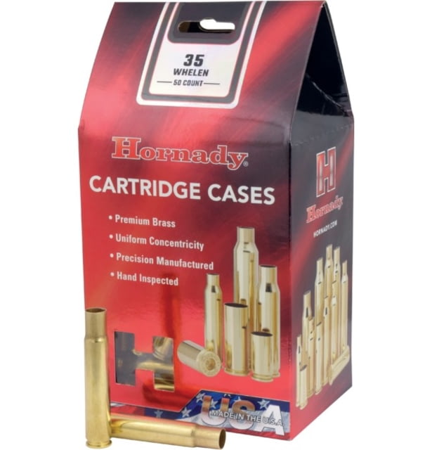 Hornady Rifle Cartridge Cases 35 Whelen Unprimed 50 Piece
