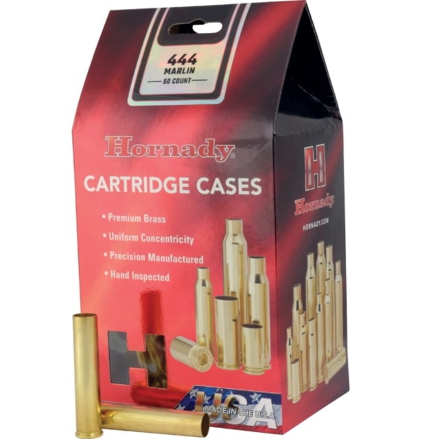 Hornady Rifle Cartridge Cases 444 Marlin Unprimed 50 Piece