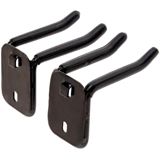 Hornady Square-Lok Double Peg Hook 2 Pk Stainless Steel/Black