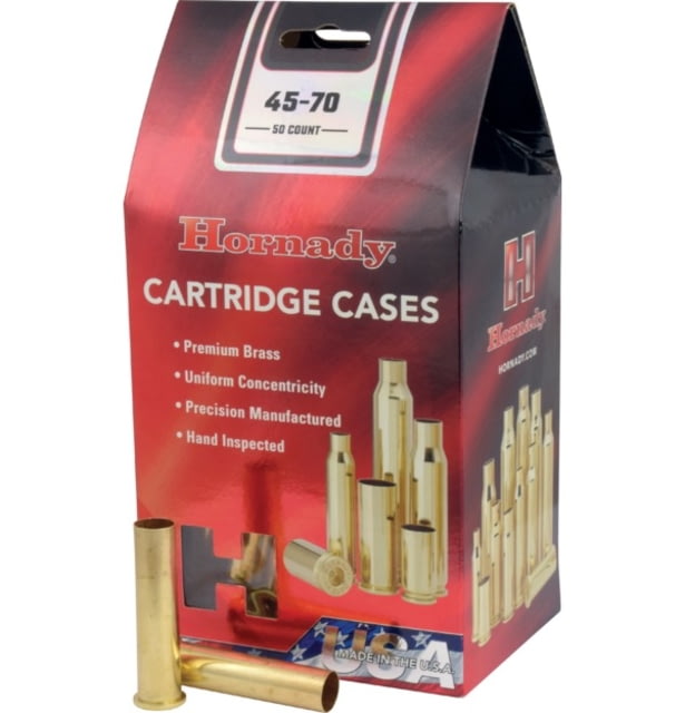 Hornady Unprimed Rifle Cartridge Cases 45-70 Govt